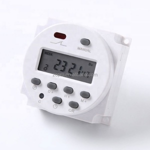 Temporizador Pequeño CN101A, Interruptor de Control de Tiempo por Microcomputadora, Temporizador de Energía 12V 24V 110V 220V - Product Image 1