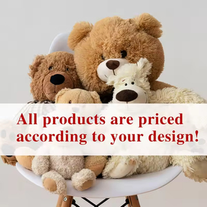 2026 Best verkochte op maat gemaakte knuffeldier sleutelhanger coole kleine beer voor koppels, schattig rugzak hangertje accessoire voor kinderen - Product Image 5