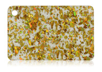 Feuille acrylique coulée pailletée de qualité assurée, taille et épaisseur personnalisées, colorée avec service de découpe
