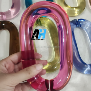 Customized Modern Acrylic Chain Wall Accents Handmade Modern Ornamental Resin Hanging for <b>Home</b> <b>Decor</b> Diwali Festival Ready - Product Image 6