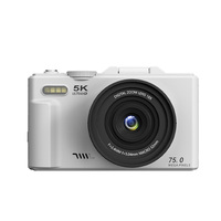 Dijital fotoğraf makinesi 3.0 "Flip ekran WIFI 18X dijital Zoom 4K Vintage Vlog Video kaydedici YouTube Webcam kameralar