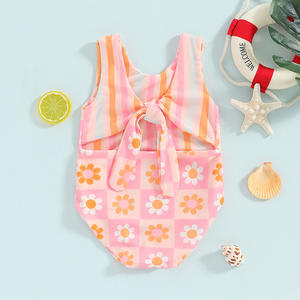 Combinaison <span class=keywords><strong>de</strong></span> <span class=keywords><strong>bain</strong></span> pour bébé fille, imprimé marguerite, sans manches, une pièce, <span class=keywords><strong>maillot</strong></span> <span class=keywords><strong>de</strong></span> <span class=keywords><strong>bain</strong></span> floral, vêtements <span class=keywords><strong>de</strong></span> plage pour enfants - Product Image 3
