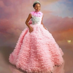 Luxury Kids Girl Dress - Elegant Party & Performance Wear