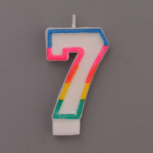 <span class=keywords><strong>Candele</strong></span> Numeriche Stampate per Compleanno, Decorazioni per Feste, <span class=keywords><strong>Candele</strong></span> Digitali 0-9 - Product Image 5