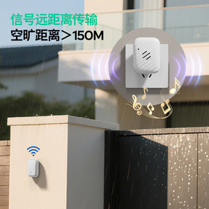 Sonnette sans fil à brancher, longue portée, volume élevé, sans batterie, pour les personnes âgées - Product Image 3