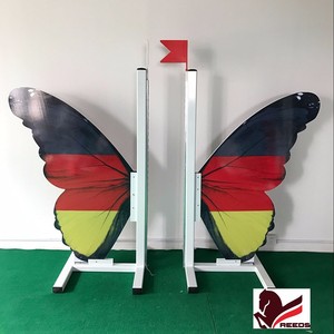 Soporte de Salto Ecuestre Reeds, Duradero y Estable, de Aluminio con <span class=keywords><strong>Altura</strong></span> Ajustable para Entrenamiento y Competencia - Product Image 5