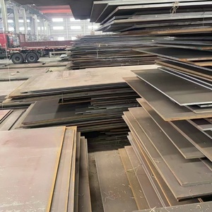 Placa de acero al carbono de acero corten laminado en caliente resistente al desgaste de alta resistencia para la construcción - Product Image 1