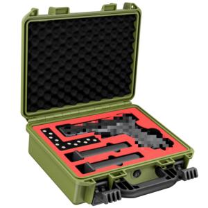 กล่องใส่ปืนกันน้ำ Kinghardcase สีเขียว IP67 แบบพกพา สำหรับ G19 G21 <span class=keywords><strong>SF</strong></span> - Product Image 1