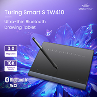 Tablette graphique DigiDraw Turing Smart S TW410, tablette d'art numérique pour PC Android BT 5.0 USB-C