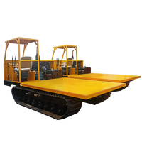 Dumper sur chenilles 1T 2T 8T, Dumper à chenilles en caoutchouc, Dumper à chenilles en acier