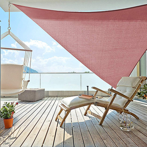 Voiles d'ombrage en HDPE rectangulaires 3x3M-5x5M, auvents de jardin, anti-UV, stabilisés, respirants, voiles d'ombrage pour l'extérieur - Product Image 2