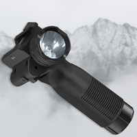 Lampe torche laser de chasse en aluminium avec point vert, grossissement 10x, 2000 lumens, étanche IPX-6