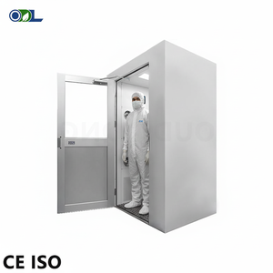 Kotak Air Shower HEPA dengan Kecepatan Angin Jet <span class=keywords><strong>Stream</strong></span> Tinggi 25m/s untuk Masuk Orang Awam - Product Image 1