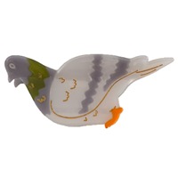 Nouvelles pinces à cheveux personnalisées en acétate motif oiseau, pinces à cheveux haut de gamme style dessin animé, pinces à cheveux mignonnes pour femmes