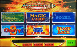 Nouveau jeu d'arcade multi-jeux Playtrix Super Brandons 15 en 1 avec bonus Blackjack, Keno, Magic Bar, 8cherry, Poker, Fever Fruit - Product Image 5