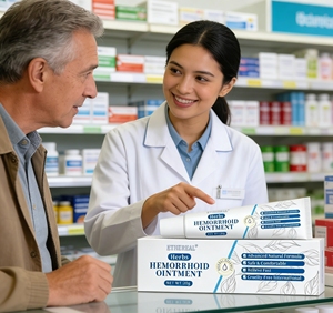 Crema Herbal ETHEREAL para Hemorroides, 20g, Fórmula Natural, Segura y Confortable para el Cuidado de Hemorroides en Adultos, Libre de Crueldad Animal - Product Image 2