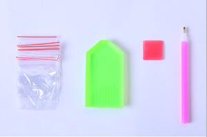 Kit de 8 cartes de vœux de Noël à peindre au diamant 5D, avec forets ronds, en papier, pour l'art DIY - Product Image 6