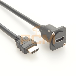 Câble vidéo haute vitesse HD 4K 60Hz UHD 10,2 Gbps pour panneau de montage, compatible avec les plaques frontales carrées, format <span class=keywords><strong>XLR</strong></span> et montage sur châssis - Product Image 3