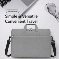 Maletín para Portátil Oxford de 15.6 Pulgadas, Resistente al Agua, a Prueba de Golpes, de Gran Capacidad, para Viajes de Negocios, Bolsa de Hombro para Computadora para Hombre