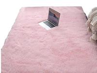 Tapis de sol moelleux et modernes en fausse fourrure, fabriqués sur mesure par FIGOO Factory, tapis doux et luxueux pour salon, grande taille.