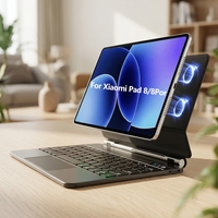 Clavier magnétique sans fil rétroéclairé RVB en gros pour Xiaomi Pad 8/8 Pro 11,2 pouces avec étui clavier à pavé tactile