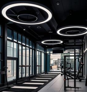 Trần bề mặt cài đặt cửa hàng văn phòng trong nhà tuyến tính hồ sơ chiếu sáng 2ft 4ft nhôm Mặt dây chuyền tuyến tính ánh sáng - Product Image 1
