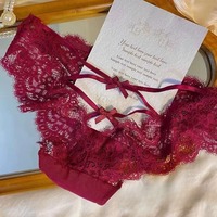 Pakaian Dalam Wanita Baru, Lingerie Renda Lembut Transparan Musim Panas, Celana Dalam Wanita Berbahan Renda yang Bernapas