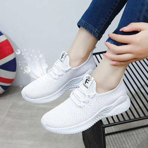 Chaussette respirante et bon marché pour femmes, chaussures de sport pour la marche, <span class=keywords><strong>baskets</strong></span> compensées pour femmes - Product Image 4