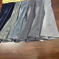 Lizhi XH6021W-2A Rollos de tela vaquera cruda sin lavar de sarga teñida en hilo, al por mayor, de algodón para jeans/chalecos
