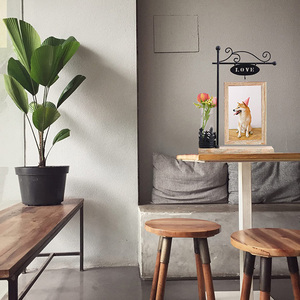 Marcos de Fotos de Madera 4x6 para Navidad, con Plantas, con Florero de Vidrio, Decorativos, Hidropónicos, para Regalos, Dropshipping - Product Image 3