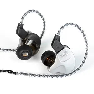 CCZ DC03 1DD HiFi basse son moniteur intra-auriculaire casque antibruit filaire écouteurs IEM écouteurs <span class=keywords><strong>pour</strong></span> musicien <span class=keywords><strong>chanteur</strong></span> scène - Product Image 1