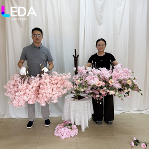 Árbol de flores artificiales de cerezo LEDA para decoración de mesas de boda, 90 cm, 120 cm, 150 cm - Product Image 4