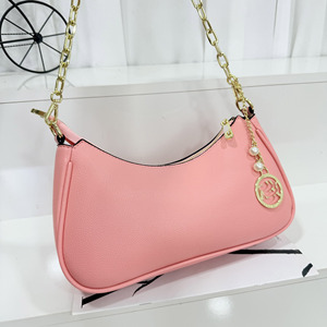 Nuevo Bolso Bandolera de Hombro <span class=keywords><strong>con</strong></span> Diseño de Luna Creciente para Mujer, Estilo Retro Europeo-Americano, <span class=keywords><strong>con</strong></span> Correa de <span class=keywords><strong>Cadena</strong></span> y Monograma Clásico - Product Image 2