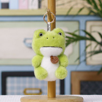 Porte-clés en peluche doux et moelleux de 12 cm, multi-styles, animaux de la ferme et de la forêt, animaux de dessin animé mignons (Vache, Dinosaure, Singe), pendentif de sac en peluche, cadeau