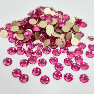 Zk SIAM SS16-SS30 2088 <span class=keywords><strong>Rhinestone</strong></span> pha lê 8 lớn 8 nhỏ phẳng trở lại đá cho DIY Thủ công mỹ nghệ móng tay Mũ nghệ thuật túi hàng may mặc Giày - Product Image 2