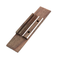 Jembatan Kayu Rosewood Berlubang untuk Bagian Ukulele 4 Senar