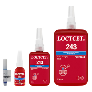 LOCTITE 243 271 Colla per Viti Sigillante per Filetti Agente di Bloccaggio Adesivo Anaerobico <span class=keywords><strong>Blu</strong></span> Forza Media Threadlocker 2ml 10ml 50ml 250ml - Product Image 6