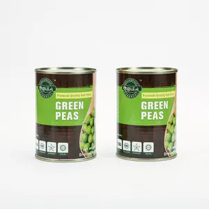 Beste Ingeblikte Groene Erwten Knoflook Groene Erwten Voedsel Kleur