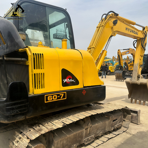 รถขุดขนาดเล็ก Hyundai Yanmar 60 ปี 2023 ทรงพลัง ใช้ในพื้นที่แคบ ประหยัดน้ำมัน เหมาะสำหรับงานจัดสวนและงานก่อสร้างที่อยู่อาศัย - Product Image 3