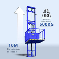 Lagerhaus-Warenlift Industrieller Frachtheber für Fabrik-Güterhandling Vertikale Materialbewegung