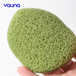 Éponge de nettoyage du visage en vente chaude, non en latex, en forme de goutte, écologique, tampon nettoyant pour le visage - Product Image 2