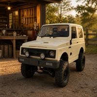 Voiture RC de qualité hobby, 4x4 compacte, SUV 4x4, 2,4 GHz, ABS + métal, Rock Crawler tout-terrain avec chargeur inclus, portée 30-50 m, cadeau pour garçons