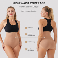 Culottes gainantes pour femmes à prix abordable, avec logo personnalisé, ultra-confortables, sans couture, double couche, effet ventre plat, respirantes, pour le quotidien et le sport, taille haute