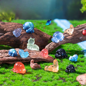 All'ingrosso nuova simulazione bruco insetto piccolo animale microscopico paesaggistica ornamento accessori ornamentale ornamento - Product Image 2
