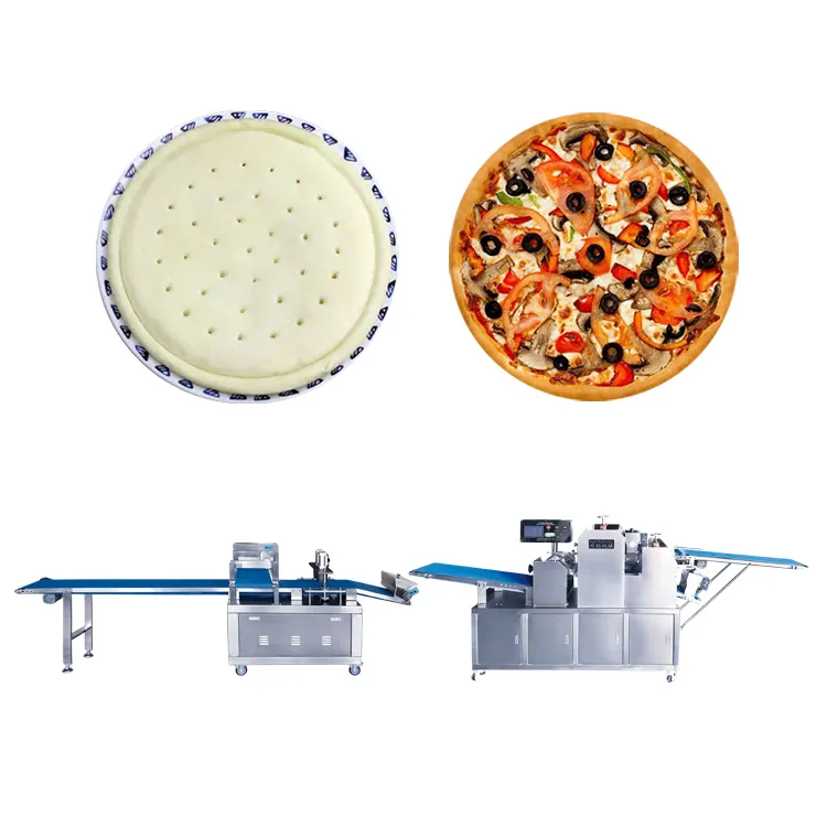 SY-860 seny ligne de production automatique de base de pizza dernière technologie machine de fabrication de base de pizza ligne de production automatique de pizza
