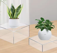Présentoir de Luxe en Acrylique Poli Personnalisé avec Logo, Recyclable, Moderne, Couvercle Magnétique, Protection UV, Résistant à l'Eau, Facile à Utiliser