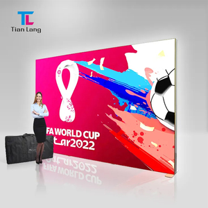 Cabina rectangular de Feria Comercial TianLang, caja de luz LED, cabina de exhibición de tela con caja de luz Seg - Product Image 3