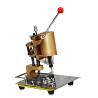 Perforatrice semi-automatique en fonte de 180 W avec diamètre de perforation de 2,5 à 10 mm pour papier et carton