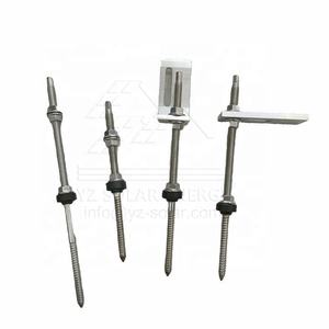 Vis de fixation de panneau solaire en acier inoxydable YZ Double filetage M10 * 200 250 300mm boulons de suspension pour système de montage de toit - Product Image 2