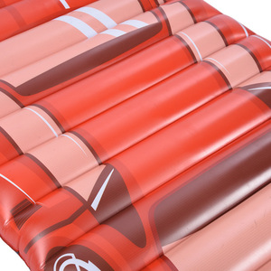 <b>Inflatable</b> Water Float Sports <b>Car</b> Red PVC Children Swimming Float Bed 170x93.5x17cm - Product Image 3